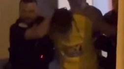 VIDEO – Travis Scott arrestato a Parigi con la maglia della Juve