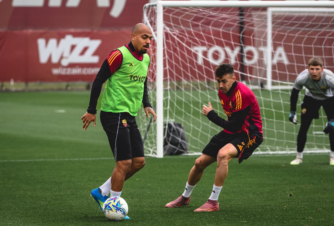 Trigoria, la ripresa degli allenamenti in vista dell’Atalanta – FOTO GALLERY - immagine 21