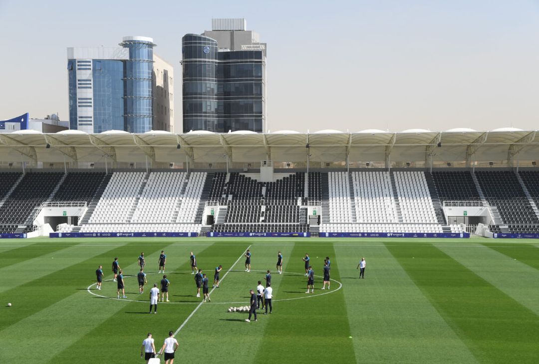 GALLERY Primo allenamento del Napoli a Riyadh: le foto della seduta- immagine 1