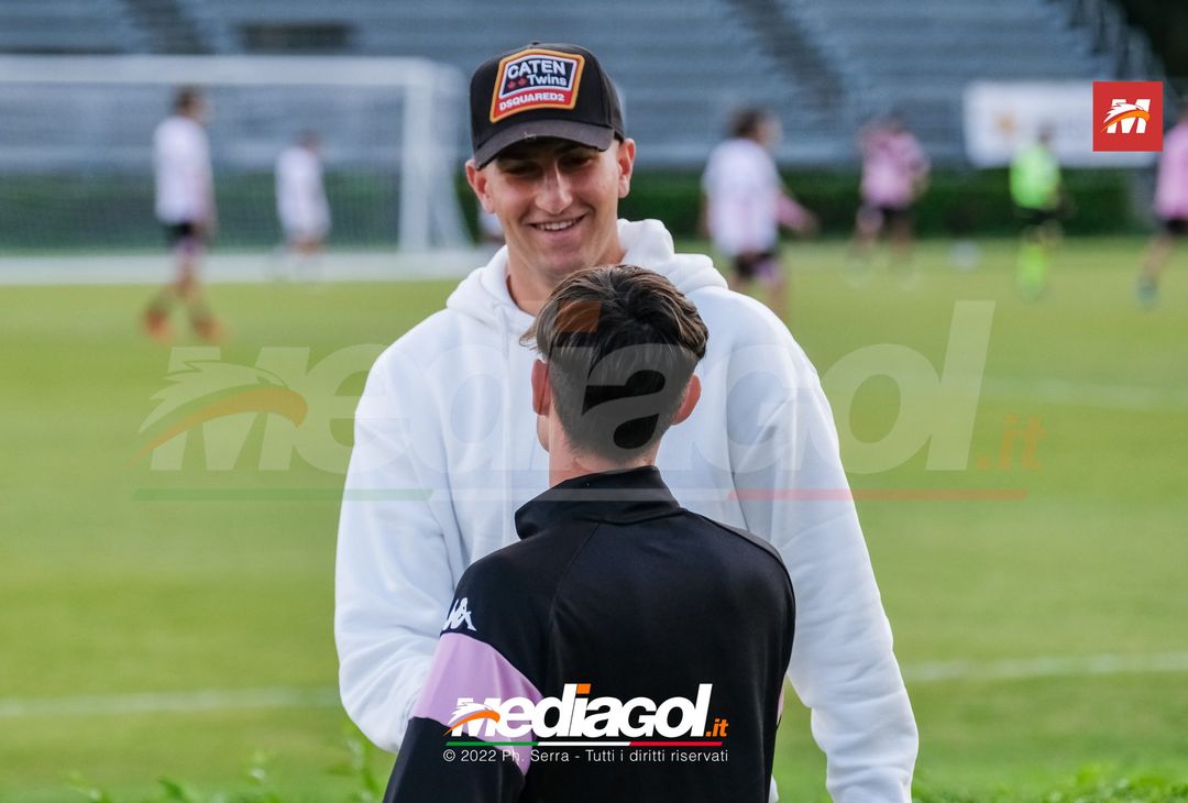 FOTO PALERMO, Giacomo Corona fa visita agli ex compagni (GALLERY) - immagine 8