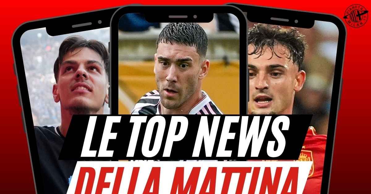 Milan, svolta per Vlahovic? Jashari: un segnale! Pubill: le cifre. E spunta … Milan, svolta per Vlahovic? Jashari: un segnale! Pubill: le cifre. E spunta …