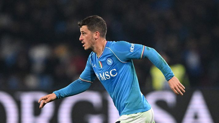 NAPLES, ITALY - DECEMBER 19: Diego Demme of SSC Napoli at Stadio Diego Armando Maradona on December 19, 2023 in Naples, Italy. (Photo by Francesco Pecoraro/Getty Images) demme