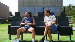 VIDEO / Inter, tra palestra e campo: l’allenamento dei nerazzurri. Riecco Calhanoglu e Sommer