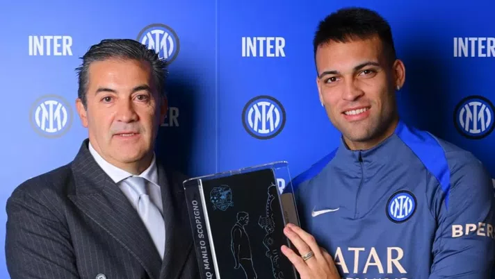 Inter, al presidente Marotta e a Lautaro Martinez il premio Scopigno - immagine 1