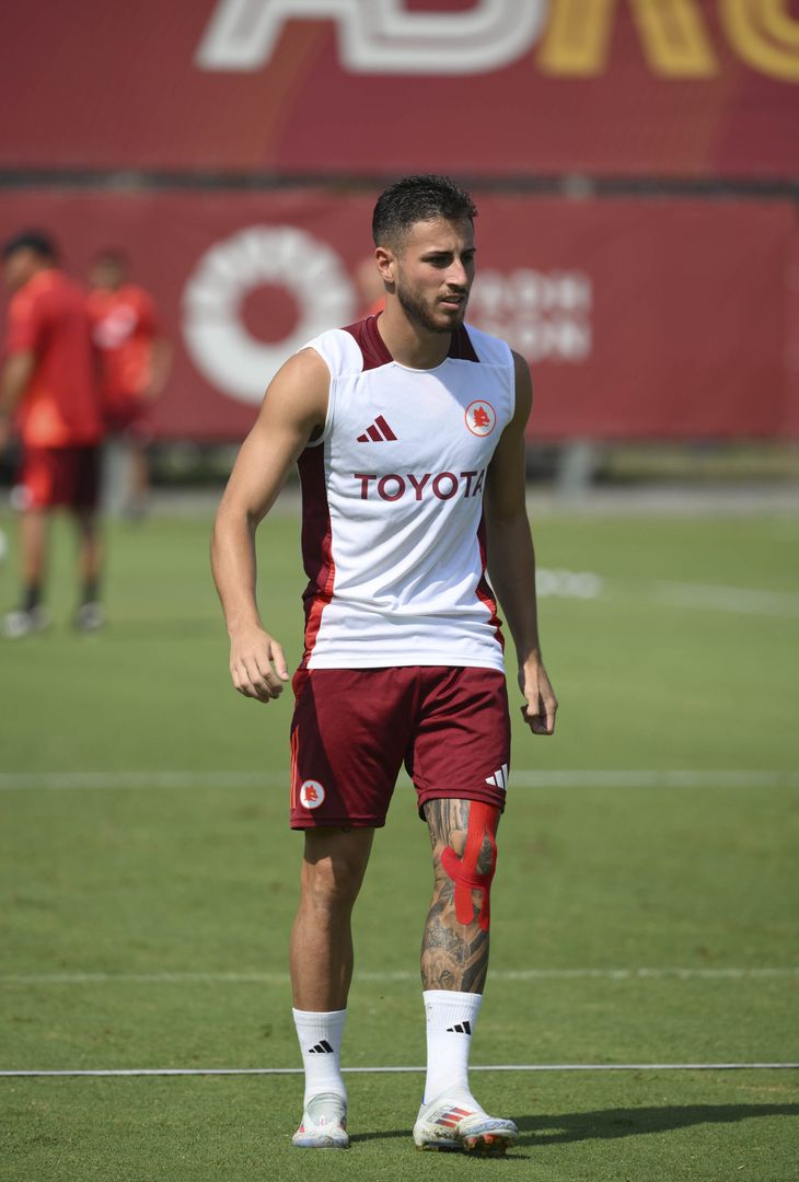 Roma, a Trigoria ritmo alto e la visita di Rocca – FOTO GALLERY - immagine 15