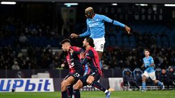 Chiellini commenta il gol di Osimhen con il Cagliari: “Ecco come lo avrei fermato”