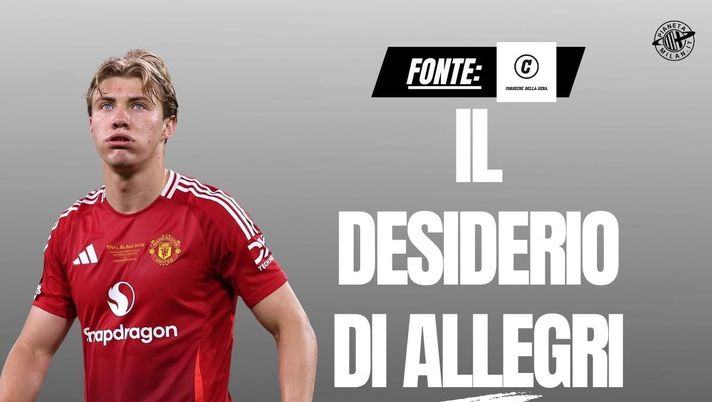 Calciomercato Milan, Hojlund: il desiderio di Allegri. E c'è un rischio