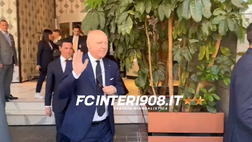 VIDEO FCIN1908 / Pranzo Uefa Barça-Inter: l’arrivo di Marotta, Zanetti e i rappresentanti di Oaktree