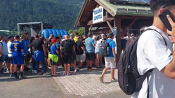 Lo stadio di Carciato apre le proprie porte ai tifosi azzurri