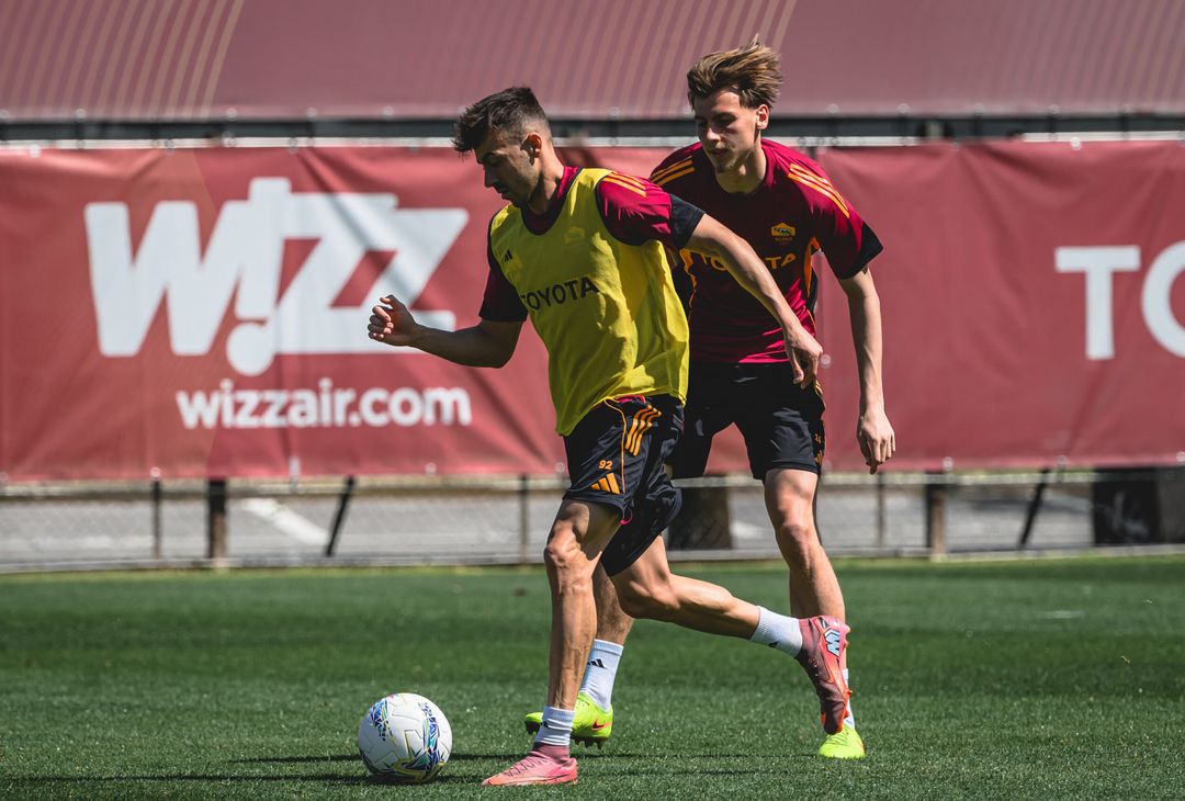 Trigoria, la seduta di allenamento a due giorni dall’Atalanta – FOTO GALLERY - immagine 7