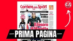 Prima pagina Corriere dello Sport: “Allegri disegna il nuovo Milan”