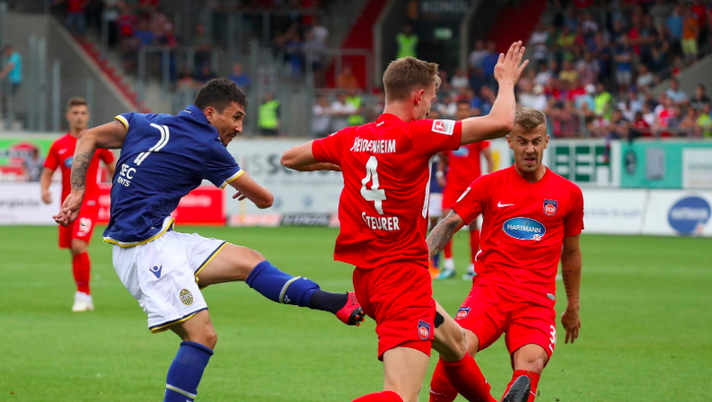 Foto Grigolini-Fotoexpress Verso la Coppa Italia, giovedì test Verona a Vigasio - immagine 1