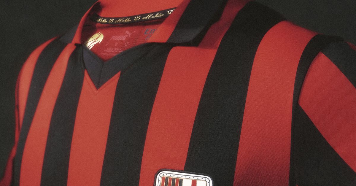 Milan, la maglia del 125esimo anniversario è già soldout