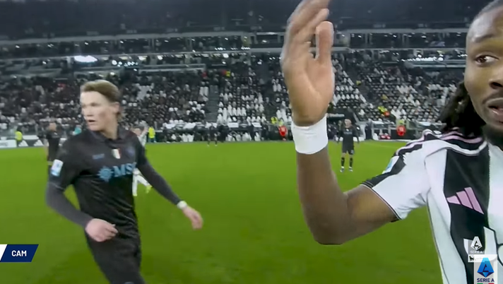 RefCam Juventus-Napoli, non c’è audio sul contatto Bremer-Hojlund: il motivo - immagine 1