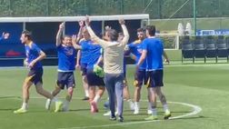 VIDEO FCIN1908 / Inter, torello ad Appiano: Lautaro protesta e allora Inzaghi…