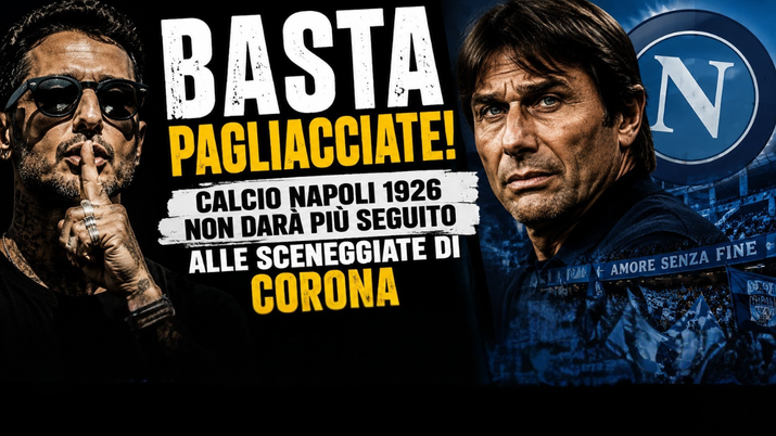 Conte e il Napoli nel tritacarne mediatico: Calcio Napoli 1926 non ci sta! - immagine 1