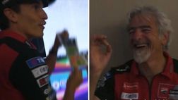Márquez, sfottò a Dall’Igna per il ko dell’Inter in Champions League | VIDEO
