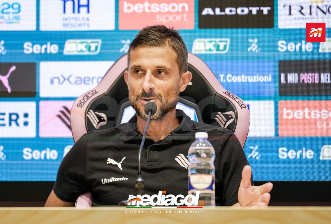 FOTO PALERMO, verso il Cosenza: mister Dionisi in conferenza stampa (GALLERY) - immagine 10