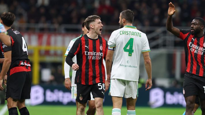 Saelemaekers, scintille in Milan-Roma tra falli e battibecchi con Dybala e Cristante - immagine 1