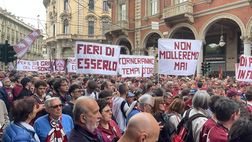 Video – Il raduno del popolo granata in via Pietro Micca