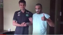 Video – Aereo Chape, Alan Ruschel sta meglio: è uno dei sopravvissuti