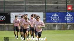 Palermo, partitella per la squadra di Inzaghi: rosa e arancioni si dividono i tempi