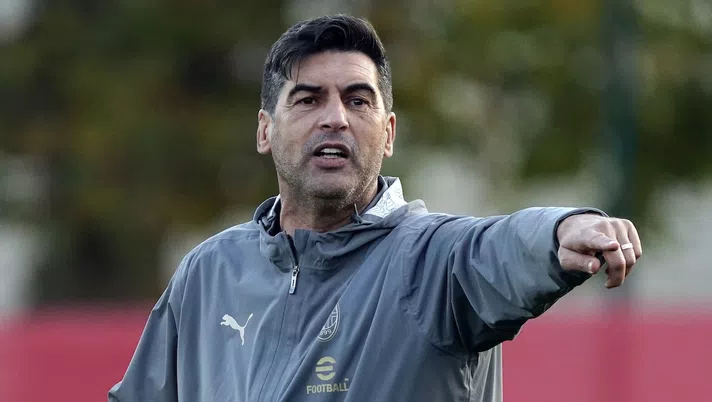 Paulo Fonseca AC Milan allenamento Milanello