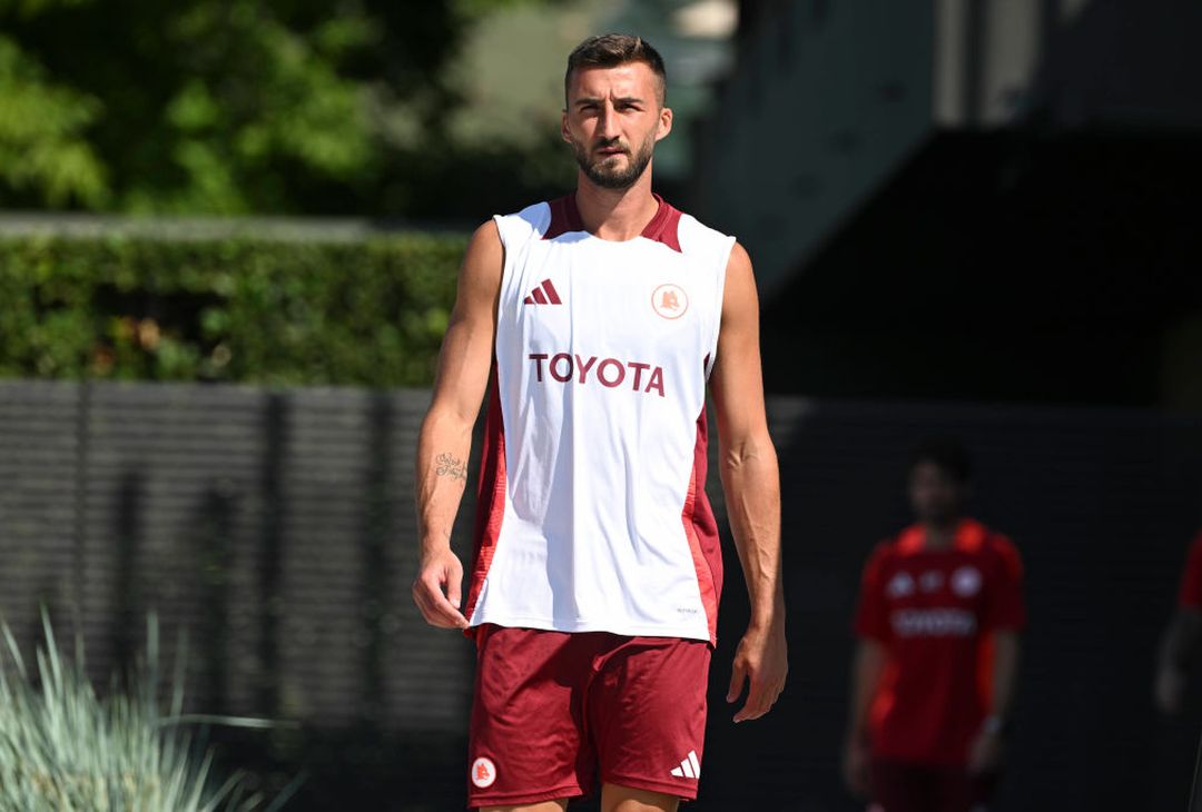 Roma, ripresa in vista dell’Empoli: presente Dybala – FOTO GALLERY - immagine 29