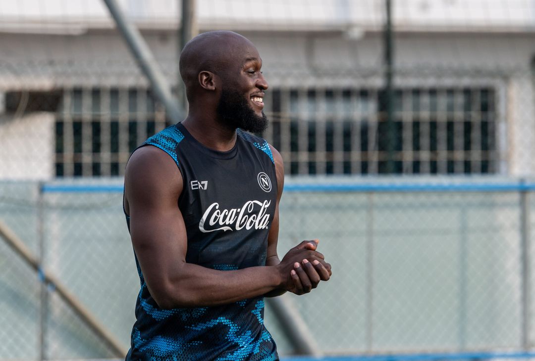 GALLERY Il primo allenamento di Lukaku con il Napoli: quanti sorrisi per Big Rom - immagine 5