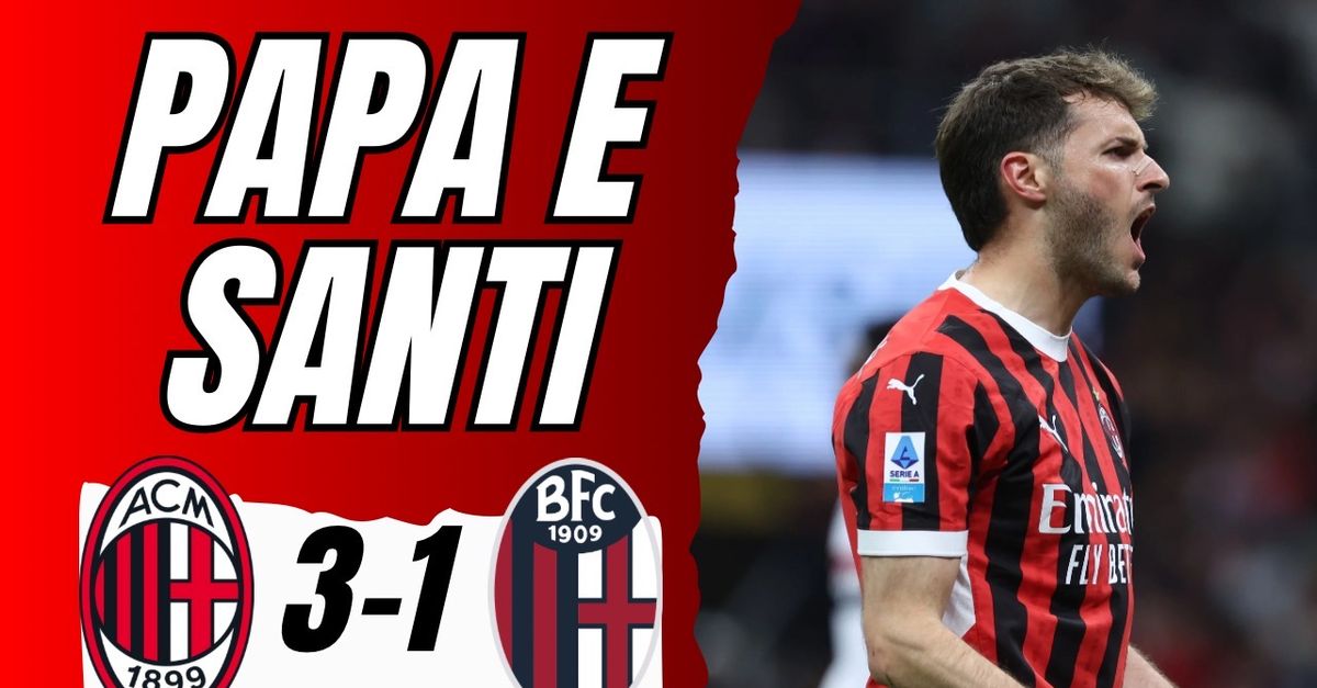 Milan Bologna 3 1, solo rimonte. Papa Pulisic XI e Santi Gimenez Milan Bologna 3 1, solo rimonte. Papa Pulisic XI e Santi Gimenez