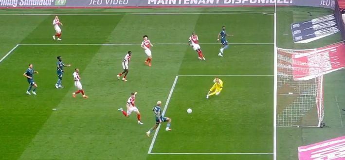 VIDEO / Monaco-OM, incredibile errore a porta vuota di Luis Henrique: non ci può credere- immagine 2