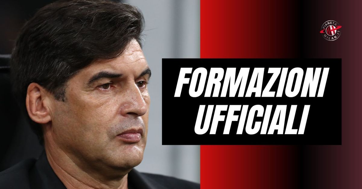 Milan Juventus, le formazioni ufficiali: la scelta di Fonseca su Pulisic