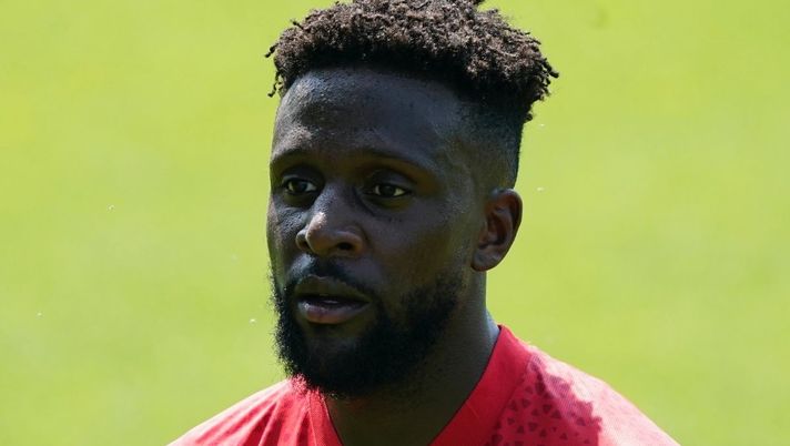 Divock Origi (attaccante AC Milan), qui durante una seduta di allenamento con i rossoneri a Milanello | Milan News (Getty Images) Calciomercato Milan, ecco perché Origi non vuole risolvere il contratto