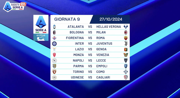 Ecco il calendario della nuova Serie A 2024-25, dalla 1a alla 38a: quando i derby e Juve-Napoli- immagine 10