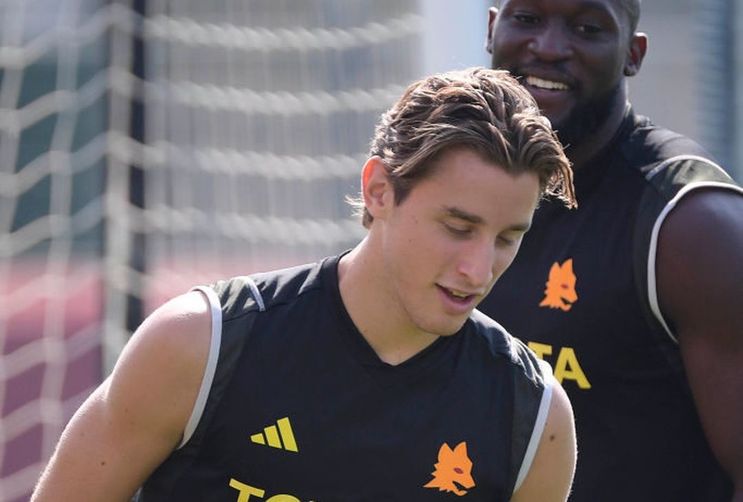 Roma, rifinitura prima della partenza per Cagliari – FOTO GALLERY - immagine 37