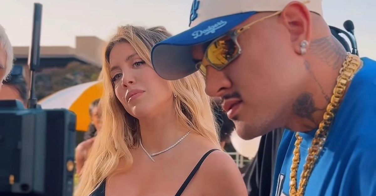 VIDEO / Wanda Nara in Brasile per girare un videoclip: le immagini del backstage