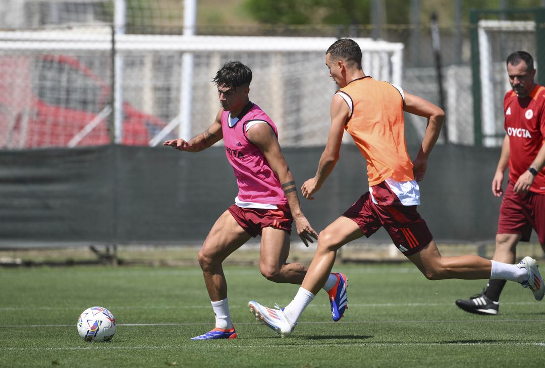 Roma, quarto giorno di ritiro a Trigoria – FOTO GALLERY - immagine 4