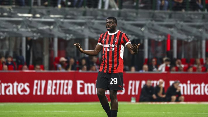 Youssouf Fofana (centrocampista AC Milan), qui durante Milan-Lecce 3-0 (Serie A 2024-2025) | News (Getty Images) Youssouf Fofana AC Milan Milan-Lecce 3-0 Serie A 2024-2025