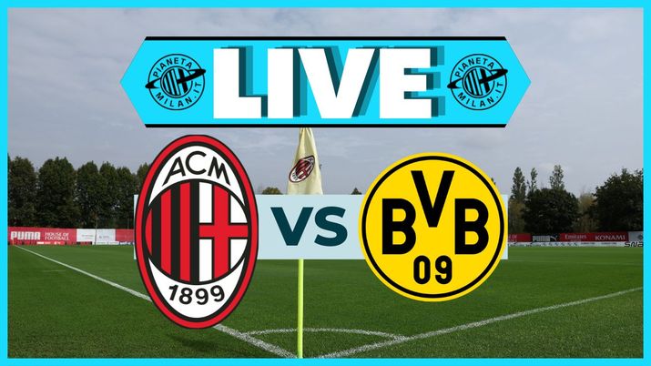 LIVE Milan-Borussia Dortmund Youth League 2023-2024