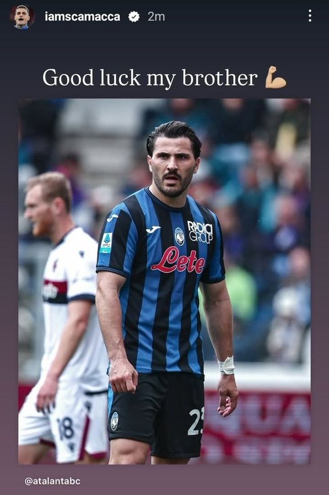 L'incoraggiamento social di Scamacca... Kolasinac