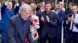 VIDEO / Compleanno Moratti, gli invitati gli cantano “tanti auguri”