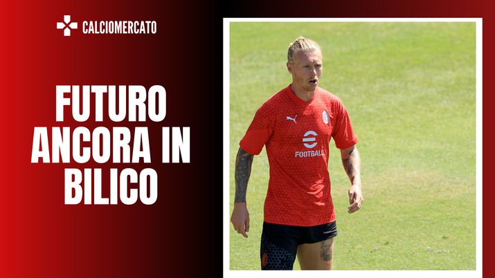 Simon Kjaer, difensore del Milan (getty images)