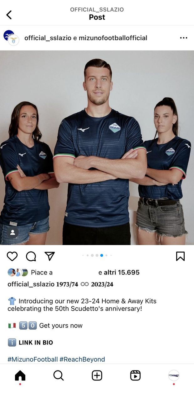 Maglia Away Lazio 23/24