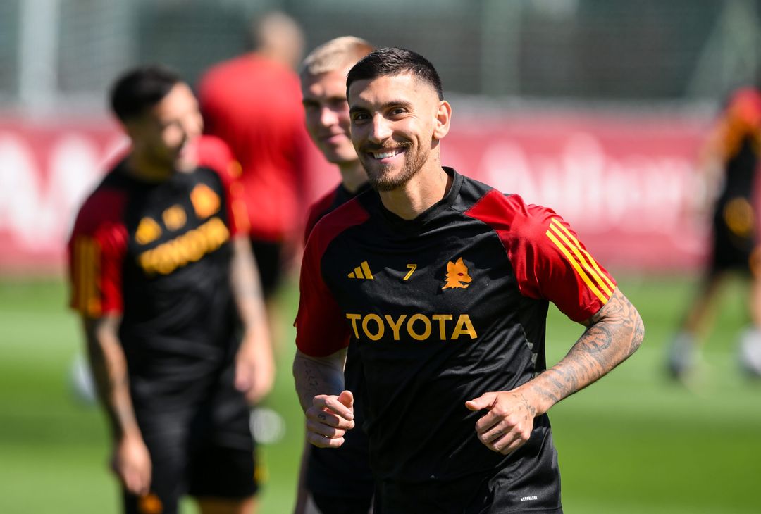 Trigoria, l’allenamento alla vigilia della Juventus: c’è Lukaku – FOTO GALLERY - immagine 7