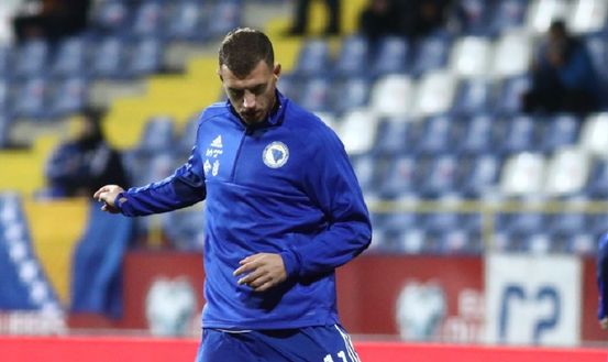 Getty Images Dzeko Bosnia