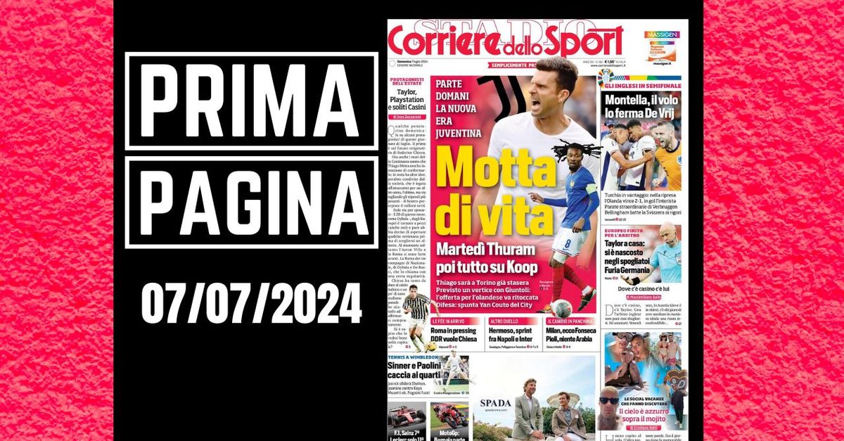 Prima pagina Corriere dello Sport: “Milan, ecco Fonseca. Pioli, niente Arabia”