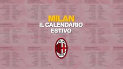 Test, raduno, amichevoli, coppa: Milan, il calendario dell’estate | VIDEO