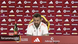 VIDEO – De Rossi: “Su Zalewski ha deciso il club, ma niente è definitivo”
