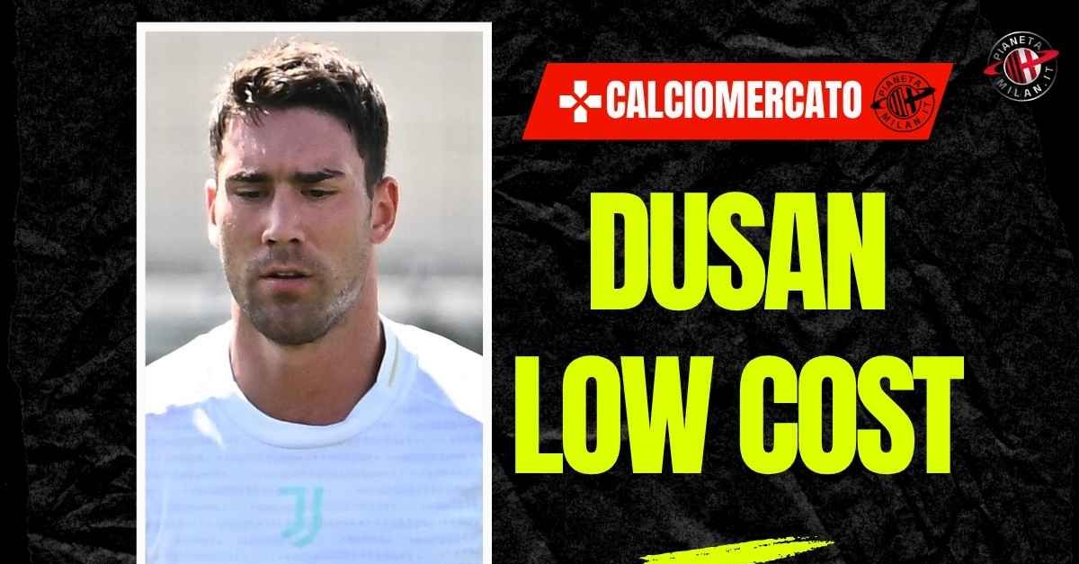 calciomercato milan arriva uno sconto per vlahovic il punto