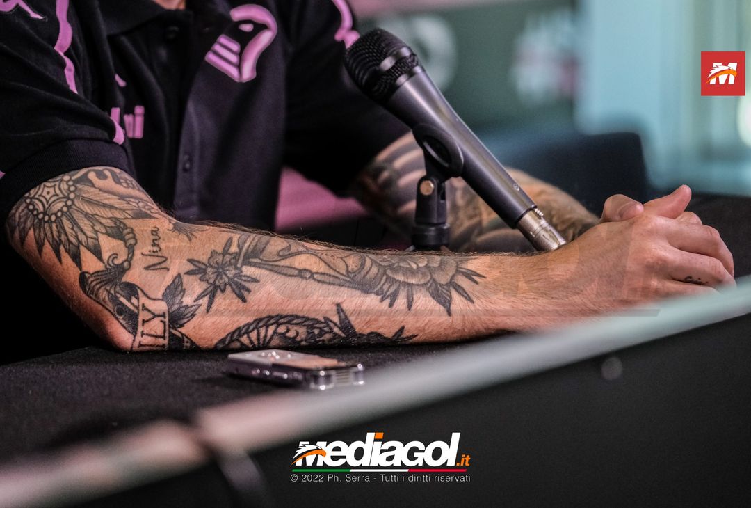 FOTO RITIRO PALERMO, Matteo Brunori in conferenza stampa (Gallery) - immagine 29